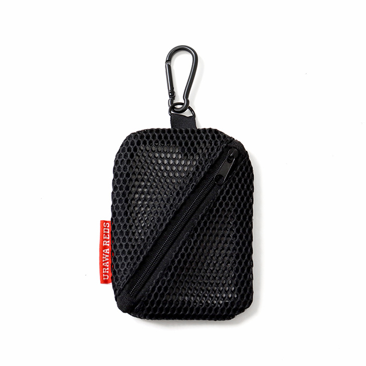 URAWA REDS カラビナ付きメッシュフラットポーチ