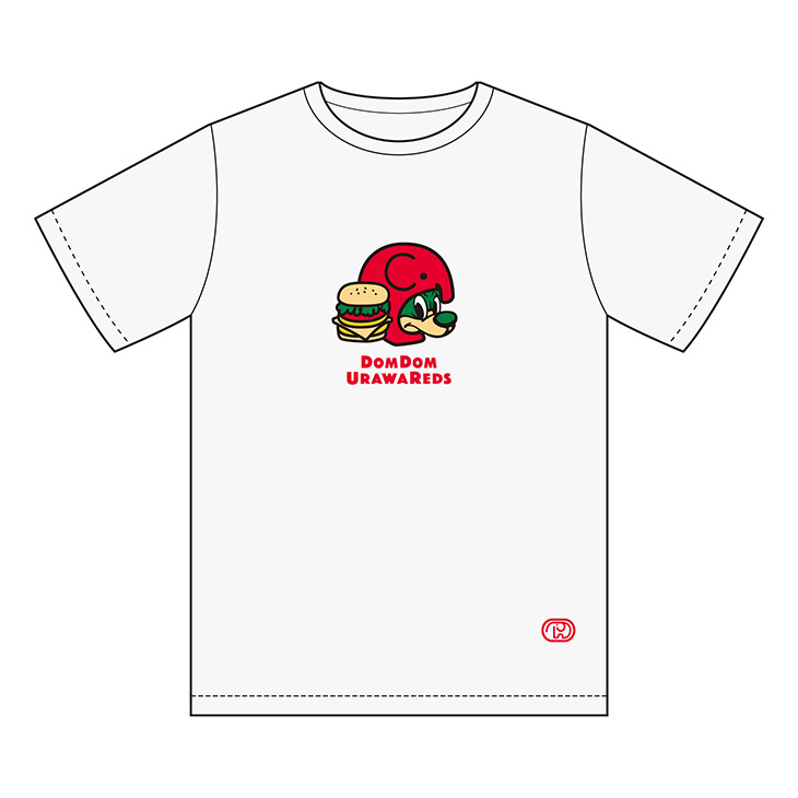 Tシャツ（ハンバーガー＆なりきりレディア）/ホワイト〈7月下旬から順次お届け〉
