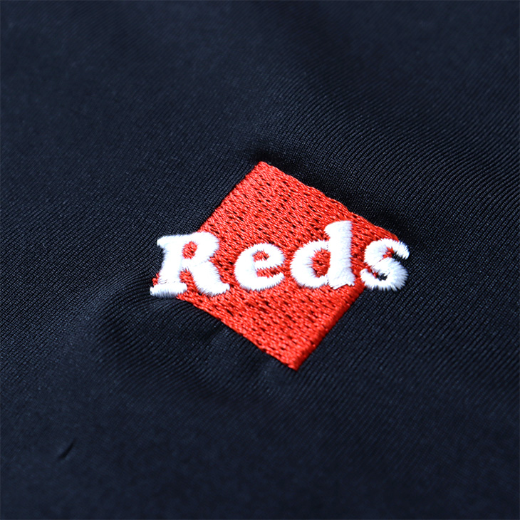 ワンポイントREDS刺繍 リサイクルPe Tシャツ/黒 | 浦和レッズ
