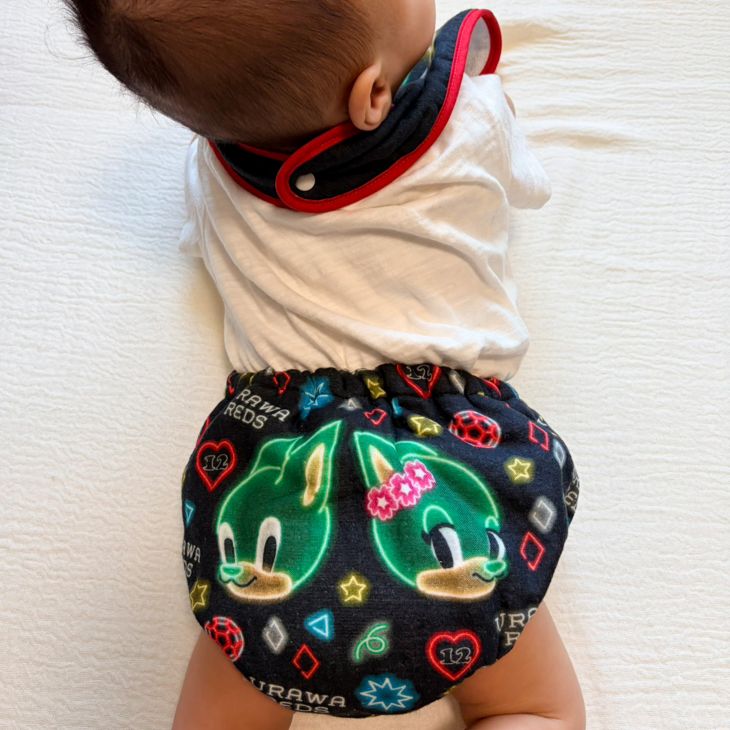 ネオンデザイン ベビー用カバーパンツ