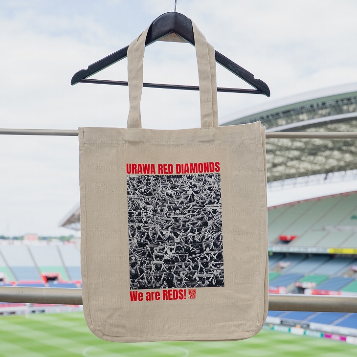REDS GRAPHIC COLLECTION スクエアトートバッグ/SUPPORTERS/ナチュラル〈8月上旬から順次お届け〉