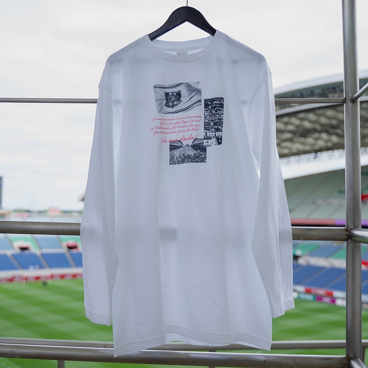 REDS GRAPHIC COLLECTION ロングスリーブTシャツ/CLUB/白〈8月上旬から順次お届け〉