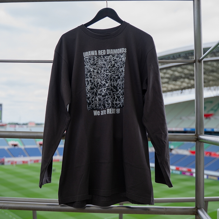 REDS GRAPHIC COLLECTION ロングスリーブTシャツ/SUPPORTERS/チャコール〈8月上旬から順次お届け〉