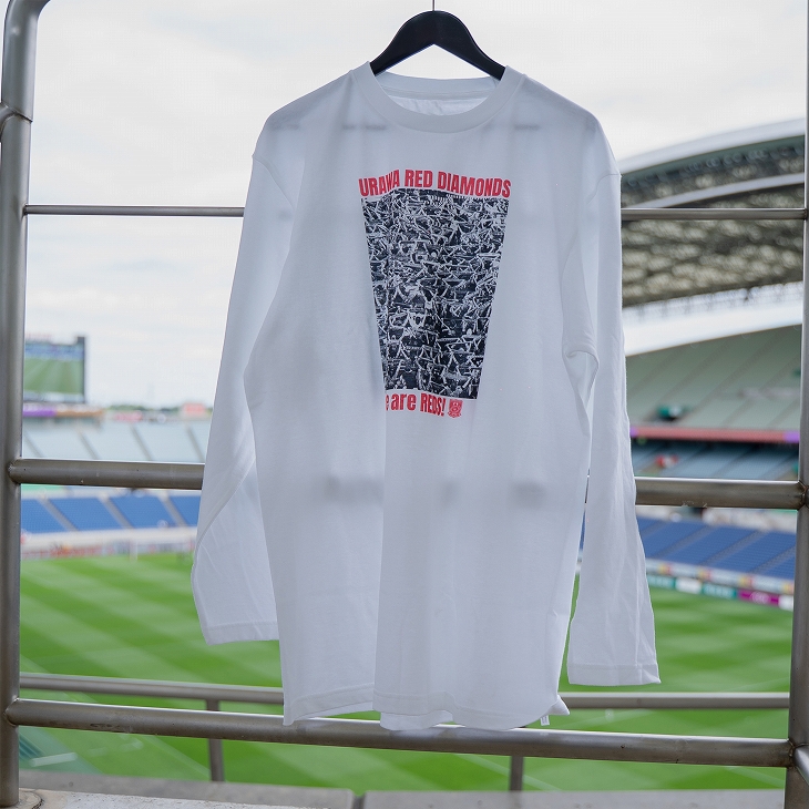 REDS GRAPHIC COLLECTION ロングスリーブTシャツ/SUPPORTERS/白〈8月上旬から順次お届け〉