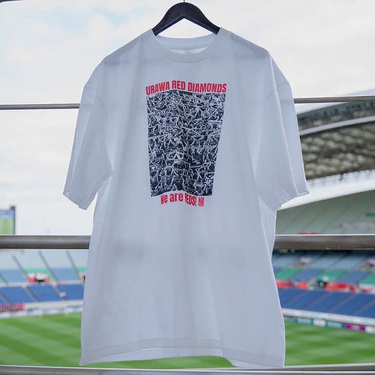 REDS GRAPHIC COLLECTION オーバーサイズTシャツ/SUPPORTERS/白〈8月上旬から順次お届け〉
