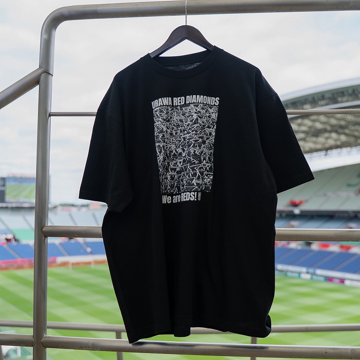 REDS GRAPHIC COLLECTION オーバーサイズTシャツ/SUPPORTERS/黒〈8月上旬から順次お届け〉