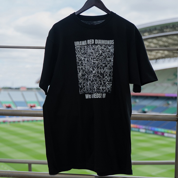 REDS GRAPHIC COLLECTION スタンダードTシャツ/SUPPORTERS/黒〈8月上旬から順次お届け〉