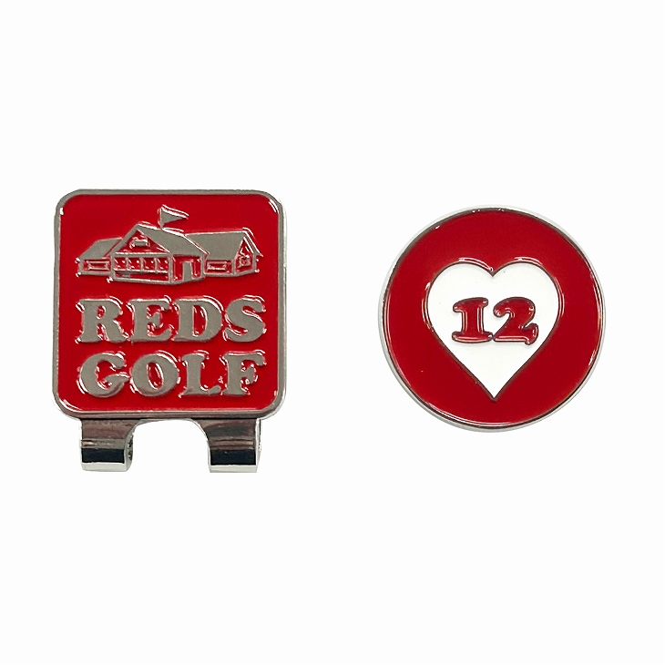 REDS GOLFクリップマーカーセット