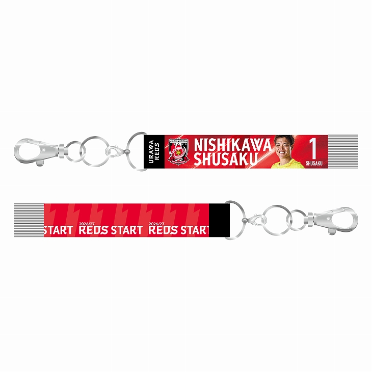 26-27 REDS START タオマフキーホルダー (players)（1st/GK）〈10月上旬頃から順次発送〉
