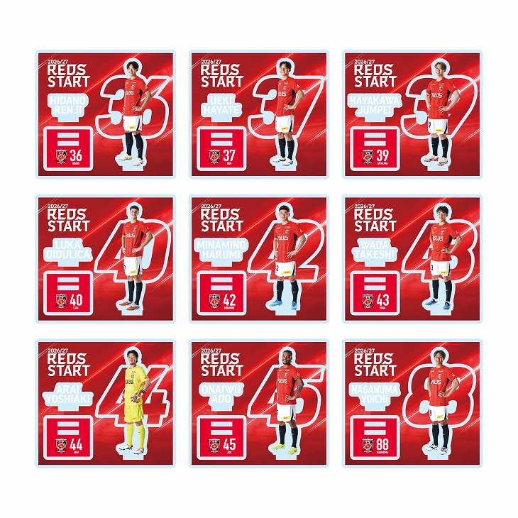 26-27 REDS START アクリルスタンド (players)（1st/GK）〈10月上旬頃