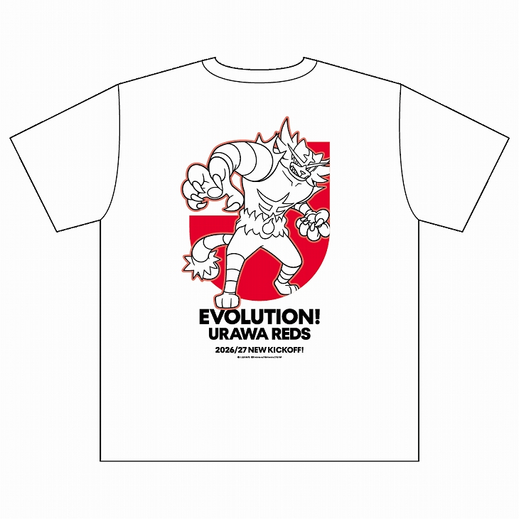 浦和レッズ　ガオガエンＴシャツ WHITE〈XLサイズ〉