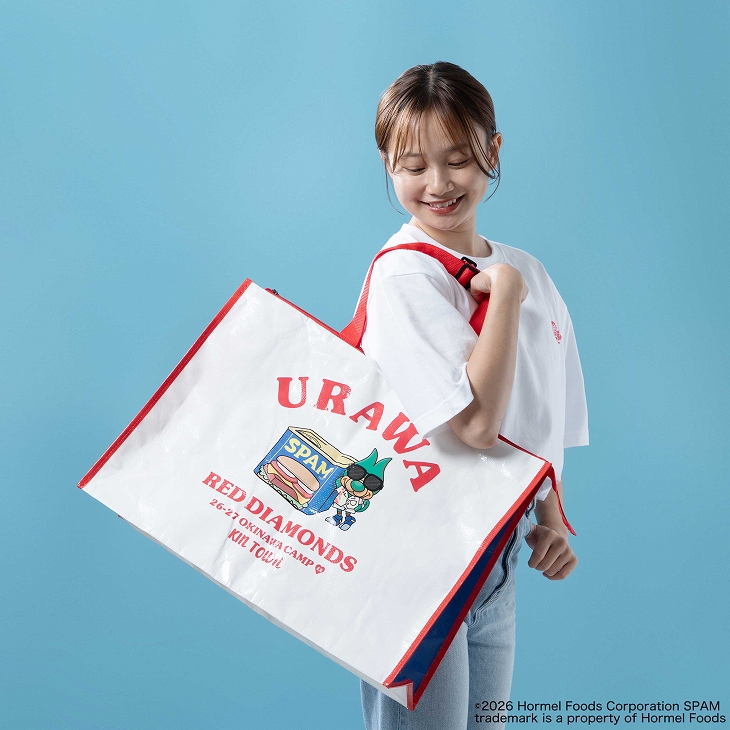 26-27SUMMER CAMP SPAMコラボ　ショッピングバッグ