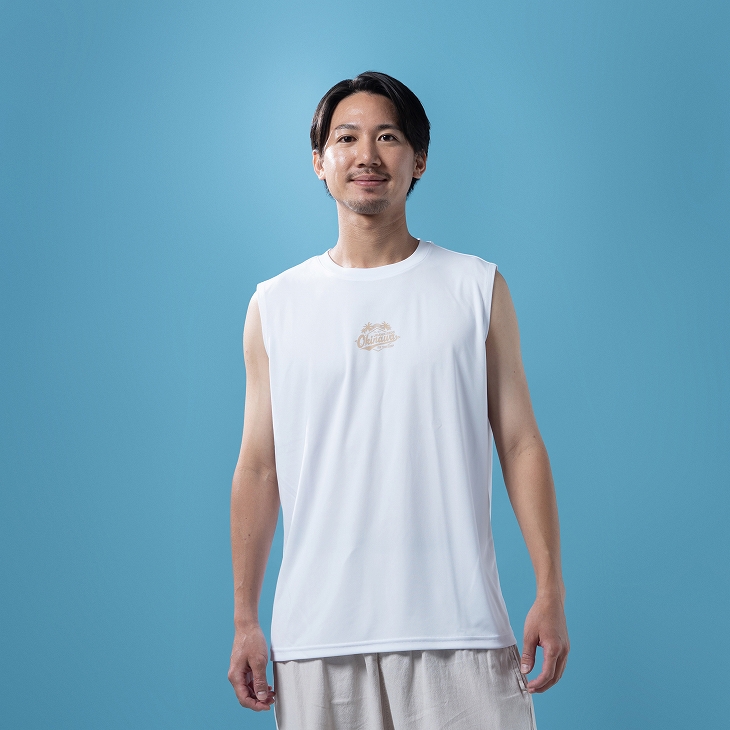 26-27SUMMER CAMP 吸湿速乾ノースリーブシャツ/ホワイト