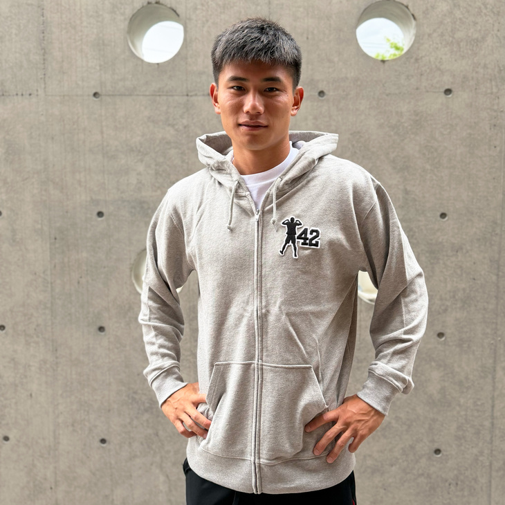 26-27 プレーヤーズ シルエットZIPパーカー/グレー〈11月上旬から順次お届け〉