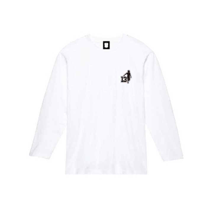26-27 プレーヤーズ シルエットロングスリーブTシャツ/白〈11月上旬から順次お届け〉
