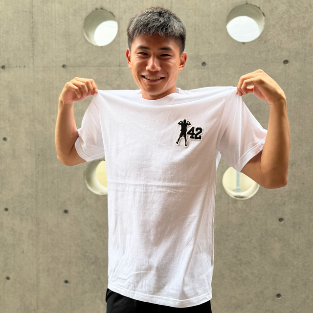 26-27 プレーヤーズ シルエットTシャツ/白〈11月上旬から順次お届け〉