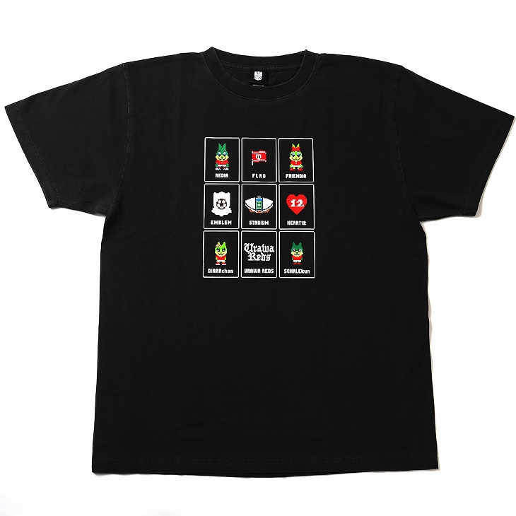 REDS ピクセルアート ヴィンテージ風Tシャツ
