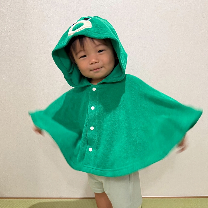 REDS BABY バスポンチョ