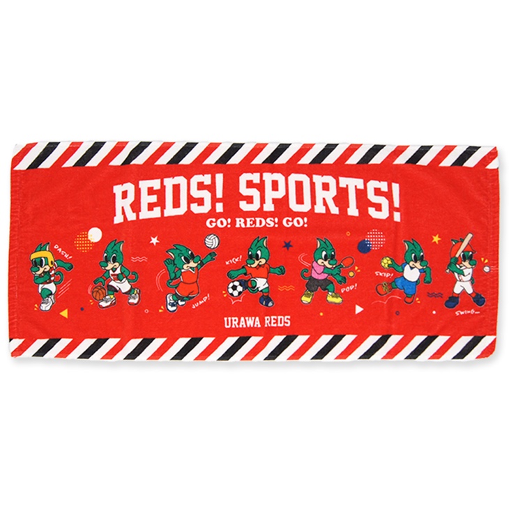 REDS！ SPORTS！ スポーツレディア フェイスタオル
